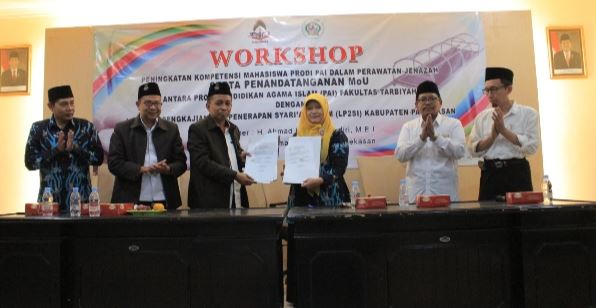 PRODI PAI FAKULTAS TARBIYAH IAIN MADURA SUKSES MELAKSANAKAN WORKSHOP SEKALIGUS PENANDATANGANAN MoU DENGAN LEMBAGA PENGKAJIAN DAN PENERAPAN SYARIâ€™AT ISLAM (LP2SI) KABUPATEN PAMEKASAN