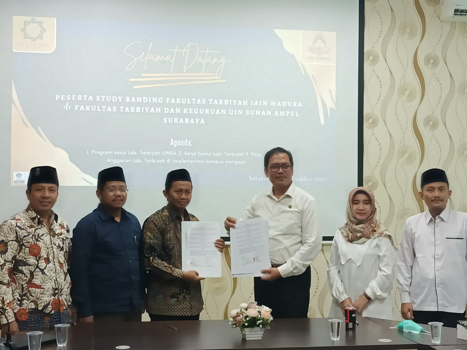 MENJALIN KERJA SAMA LABORATORIUM FATAR BERSAMA UINSA SURABAYA