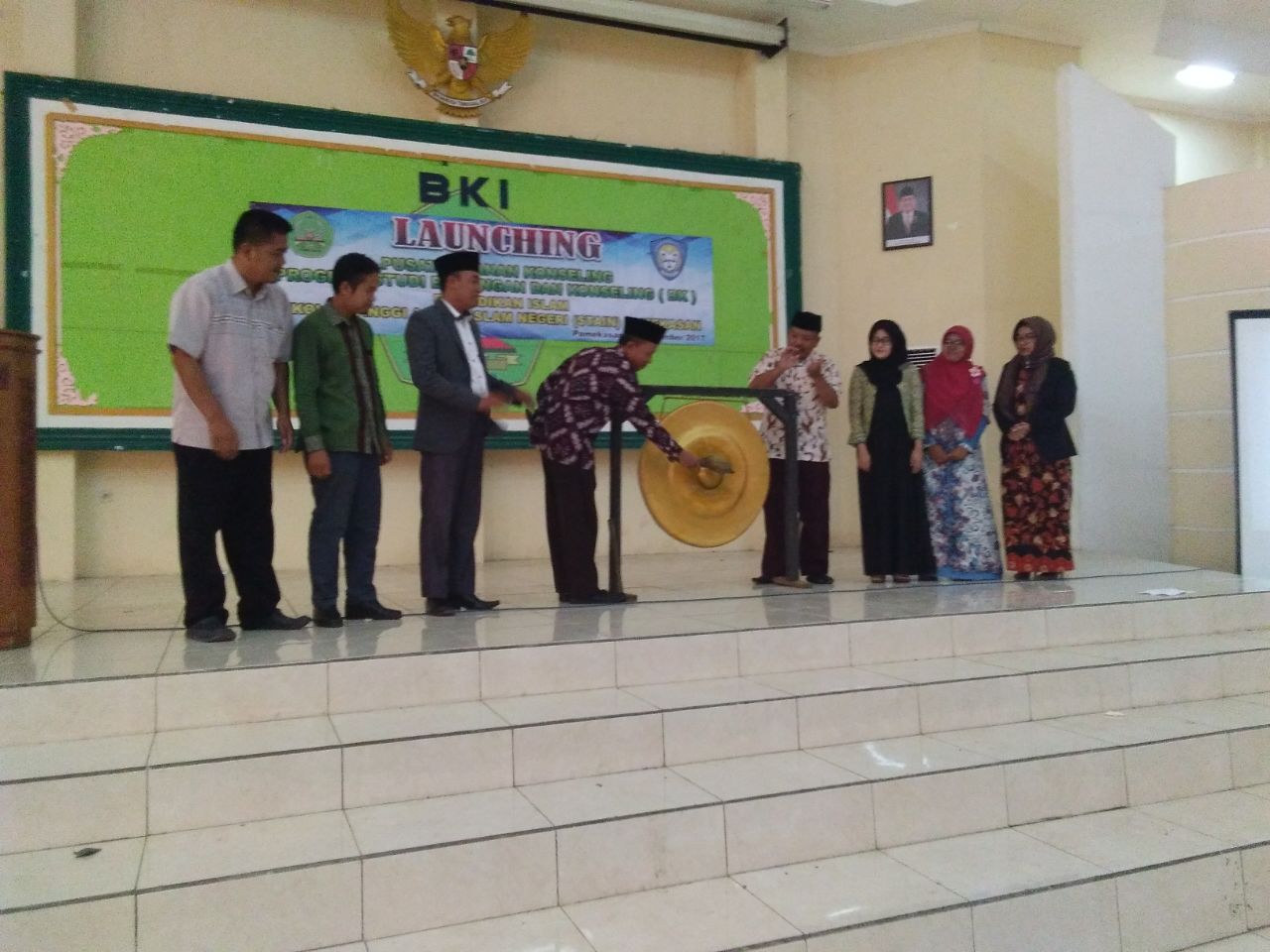 Program Studi Bimbingan Konseling Pendidikan Islam berhasil menggelar Launching Pusat Layanan BK