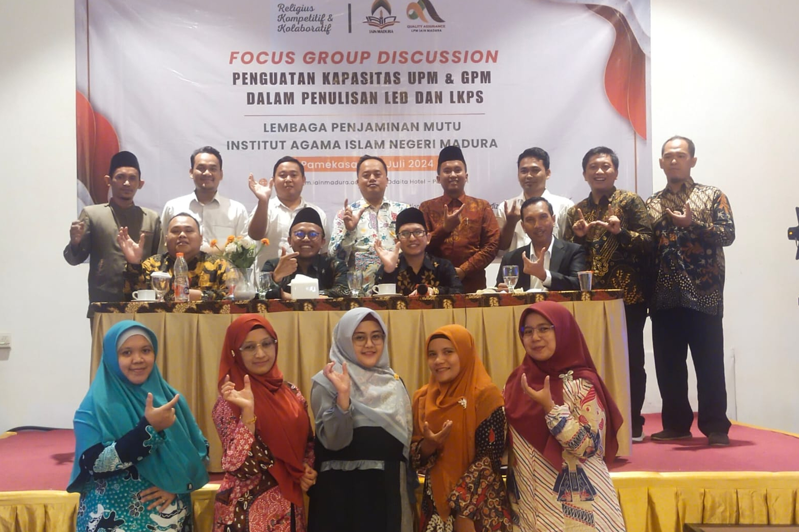 FGD Penguatan Kapasitas UPM& GPM Dalam Penulisan LED dan LKPS