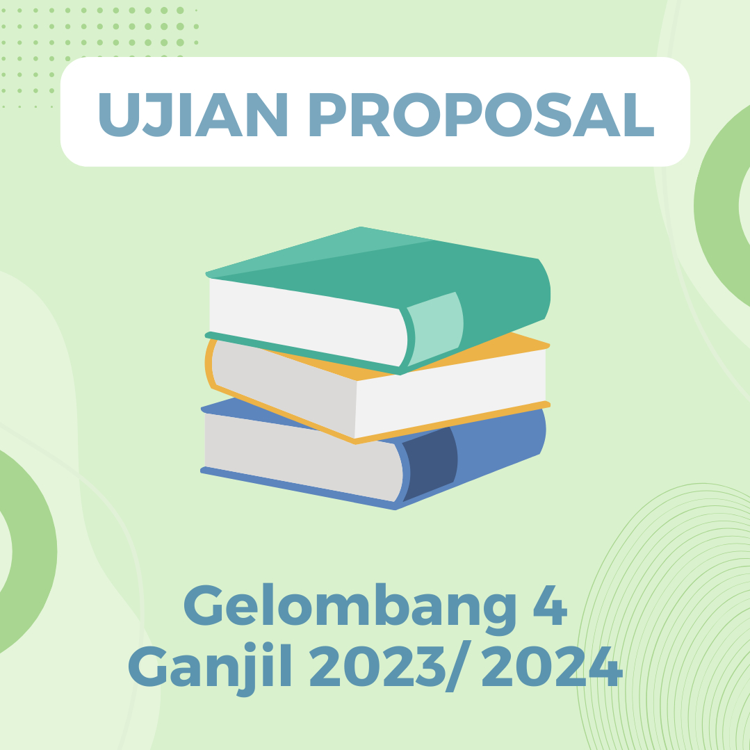 Pengumuman dan Jadwal proposal gel 4 genap 2023-2024