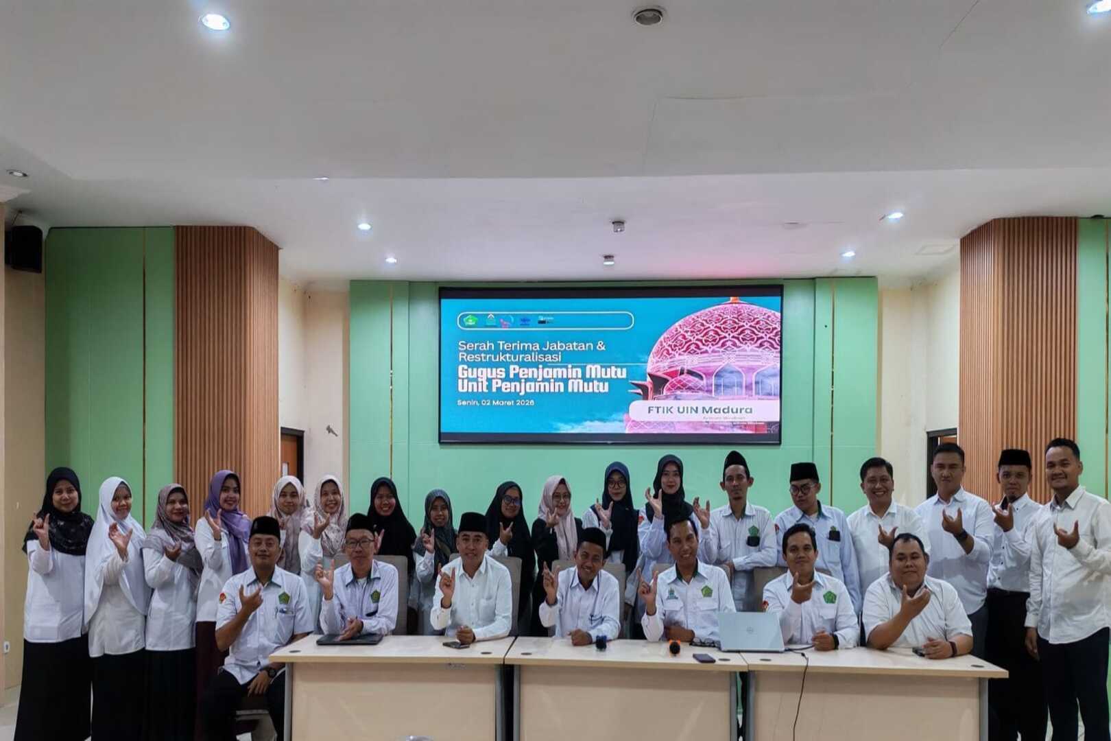 FTIK UIN Madura Gelar Rapat Koordinasi dan Sertijab GPM–UPM:  Targetkan Mutu Berkelanjutan